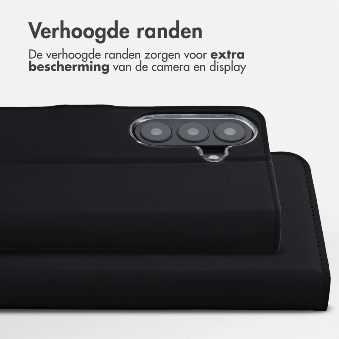 Accezz Hoesje Samsung Galaxy S26 FE Wallet Softcase - Zwart