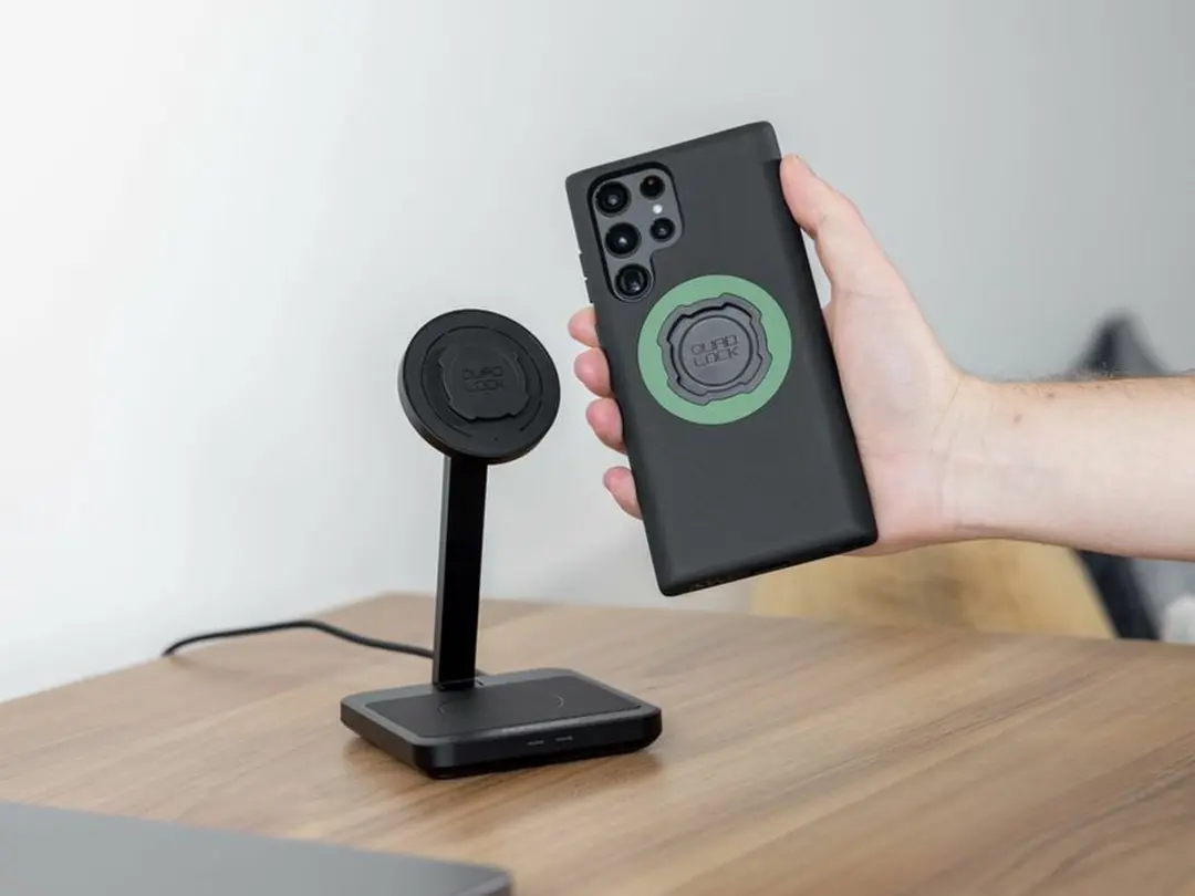 Quad Lock QLM-2DWC Dual Wireless Charger 18W - Zwart - afbeelding 6 van 6
