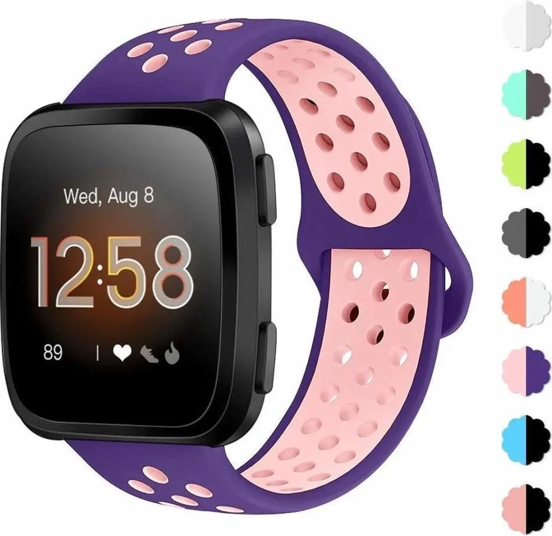 Fitbit Versa sport band (paars/roze)