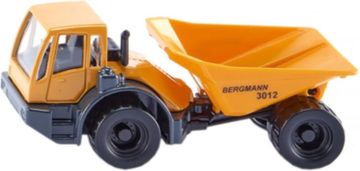 SIKU Bergmann Dumper Kiepwagen 1486 - Geel - afbeelding 6 van 6