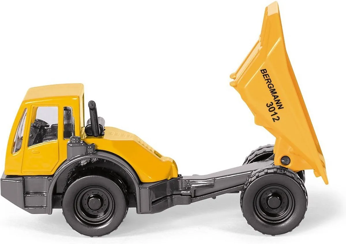 SIKU Bergmann Dumper Kiepwagen 1486 - Geel