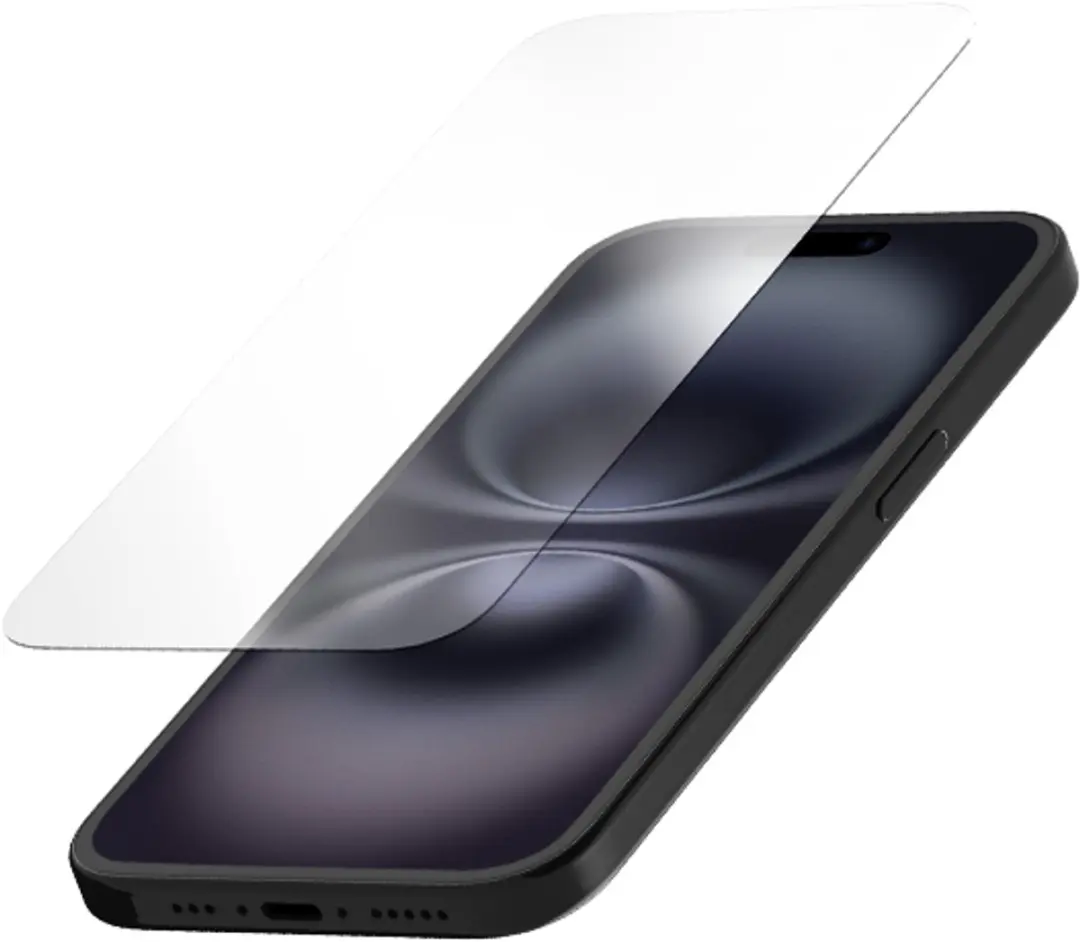 Quad Lock Tempered Glass Screen Protector Doorzichtige schermbeschermer Apple 1