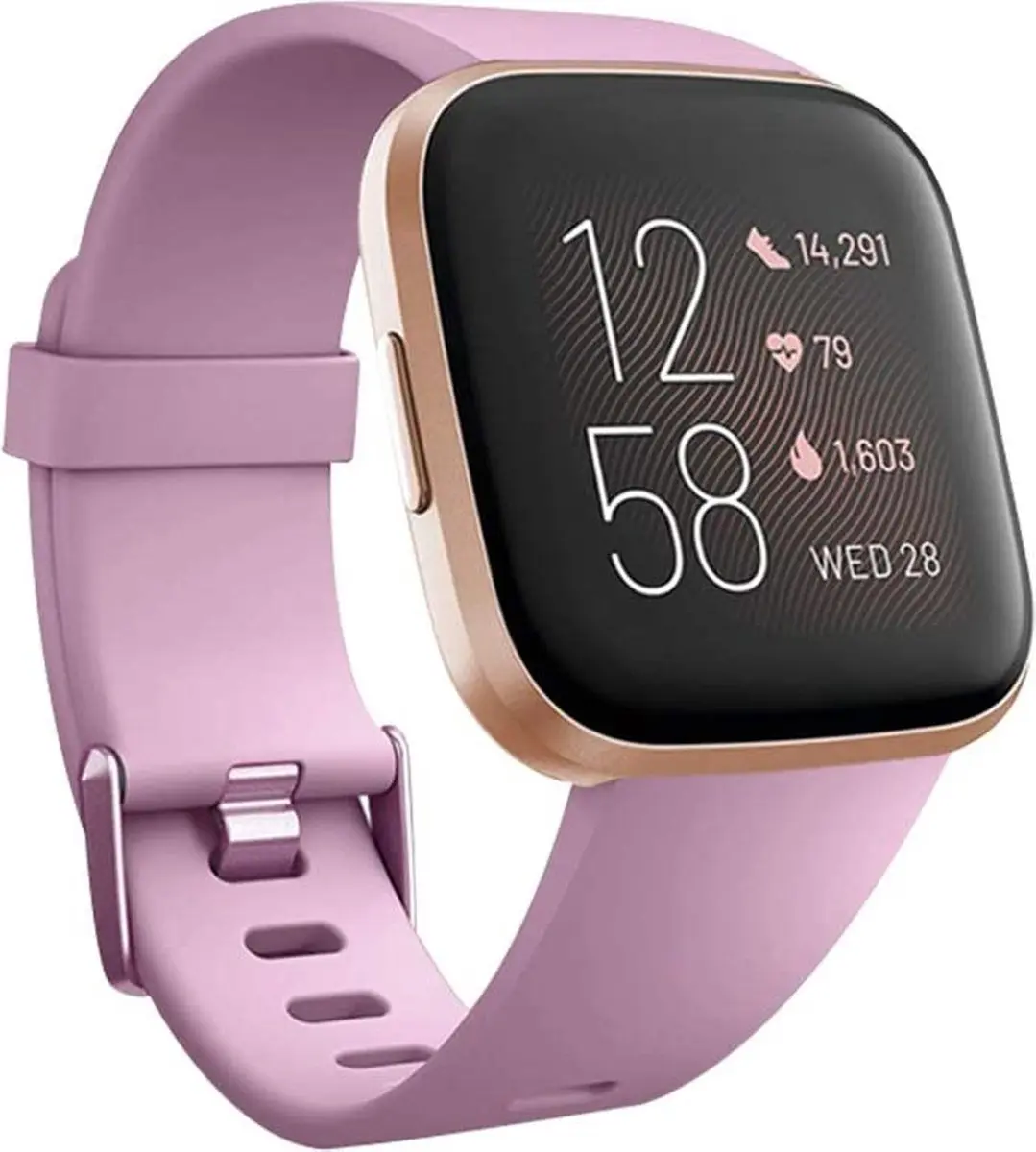 Geschikt voor Fitbit Versa silicone band