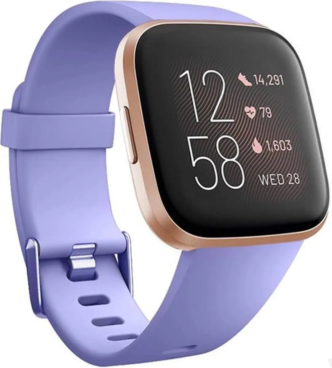 Fitbit Versa silicone band (lila)