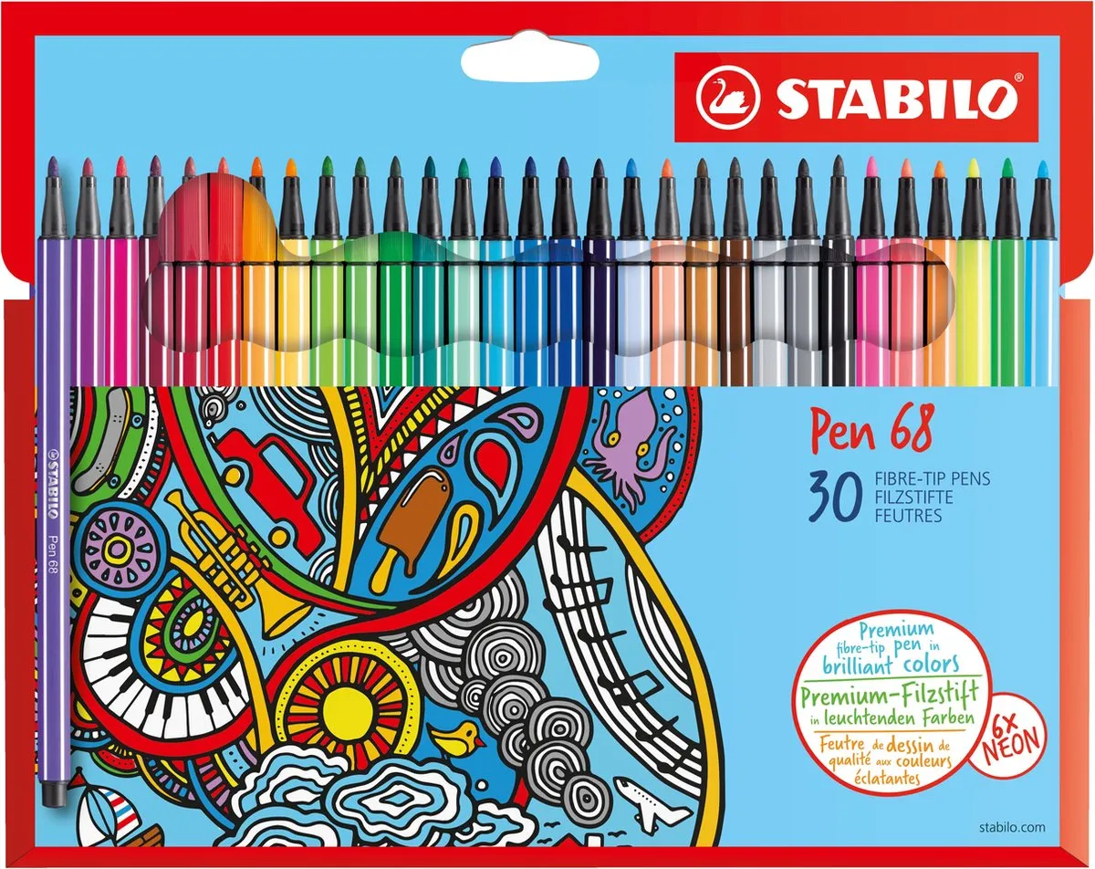 STABILO Pen 68 Premium Viltstift