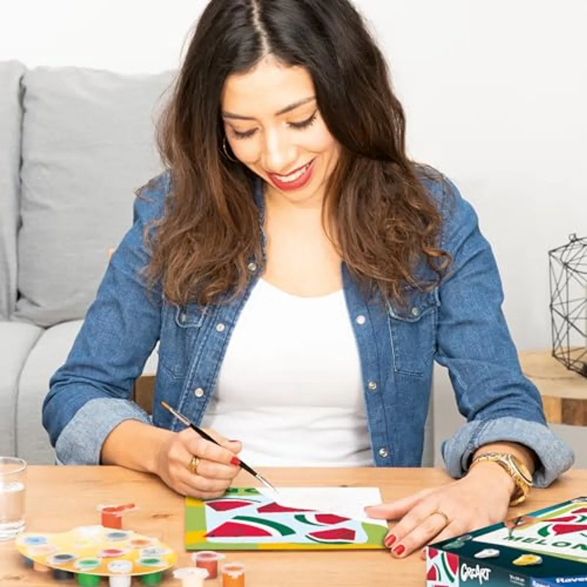 Ravensburger Melon CreArt Schilderen op Nummer - Meerkleurig