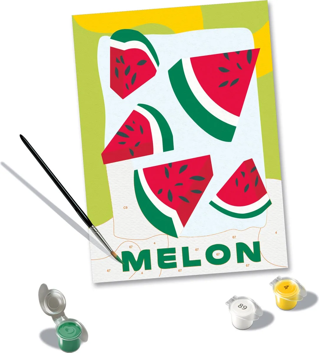 Ravensburger Melon CreArt Schilderen op Nummer - Meerkleurig