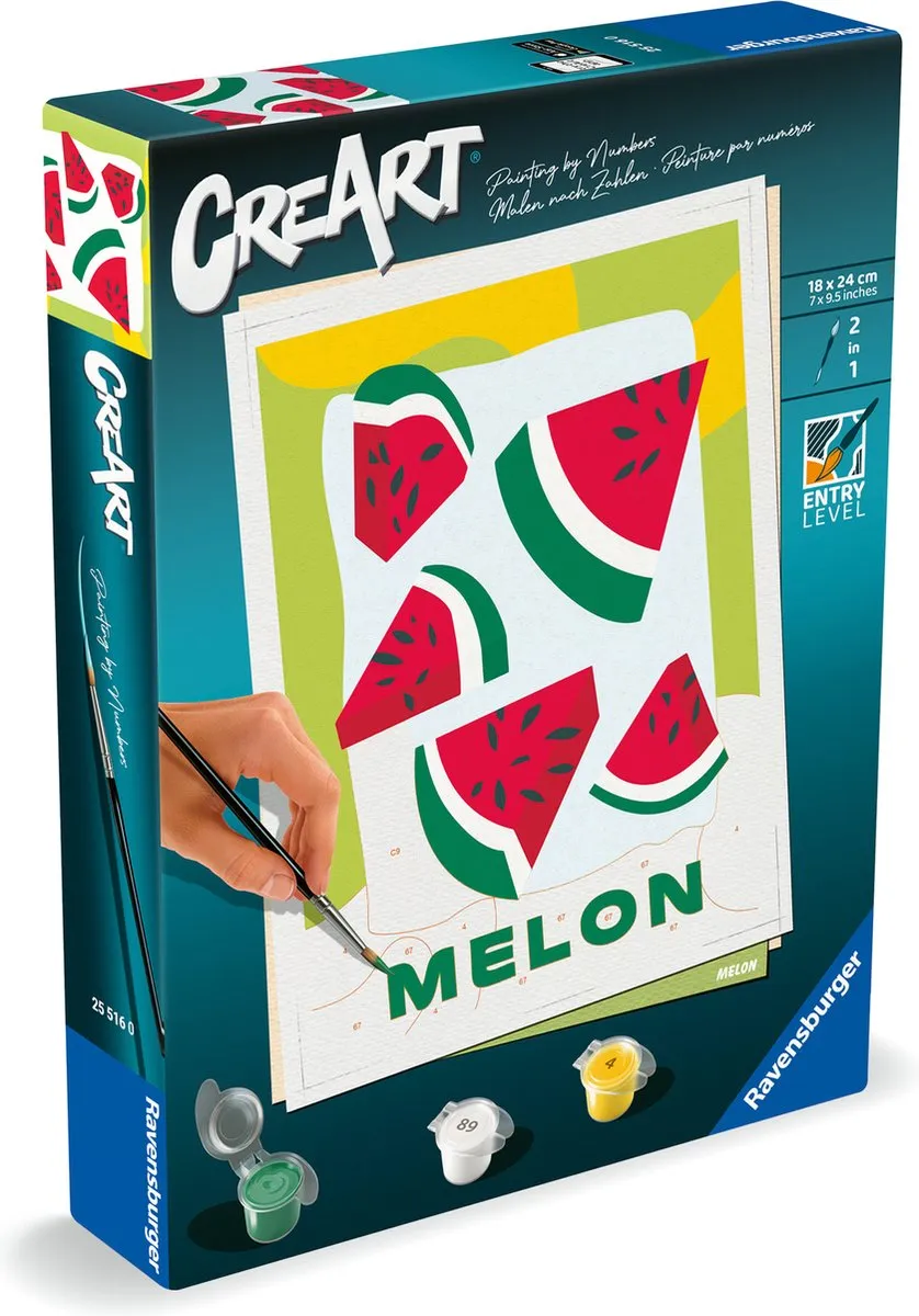 Ravensburger Melon CreArt Schilderen op Nummer