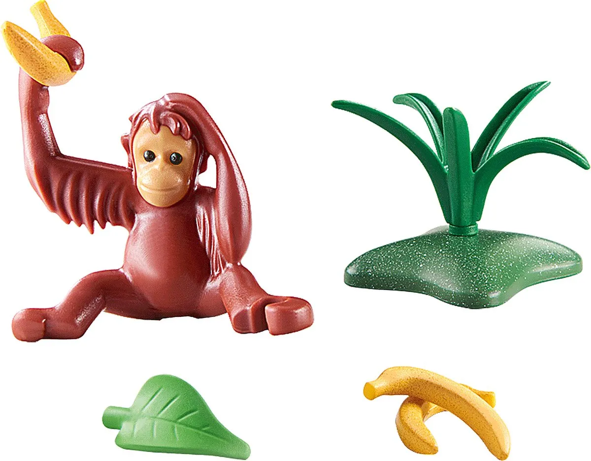 Playmobil Wiltopia Baby Orang-oetan 71074 - Multicolor