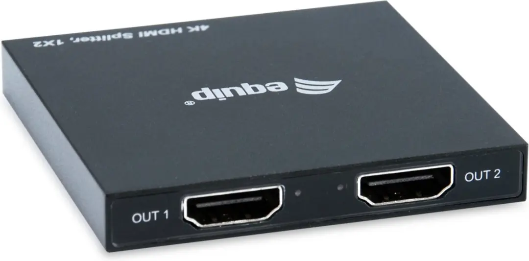 Equip 332715 HDMI Video Splitter 2x HDMI - Zwart - afbeelding 4 van 6