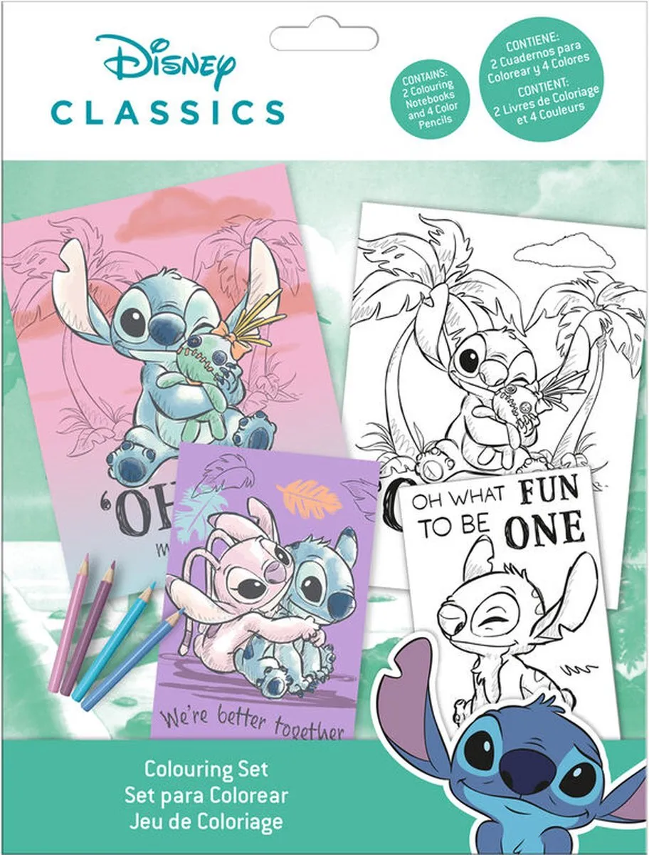 Disney Lilo & Stitch Cheeky Kleurset