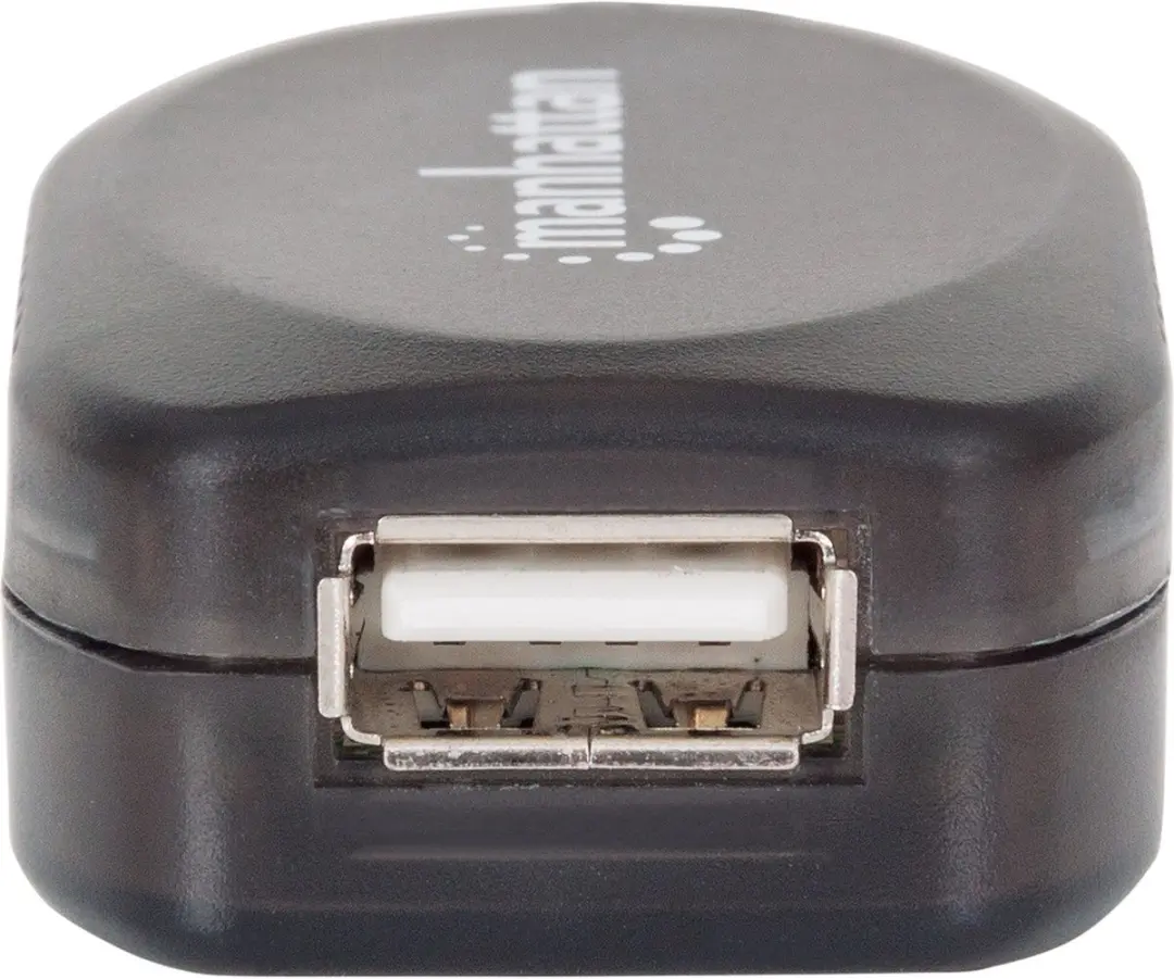 Manhattan IC Intracom USB 2.0 A Male naar A Female 20m - Zwart - afbeelding 6 van 6