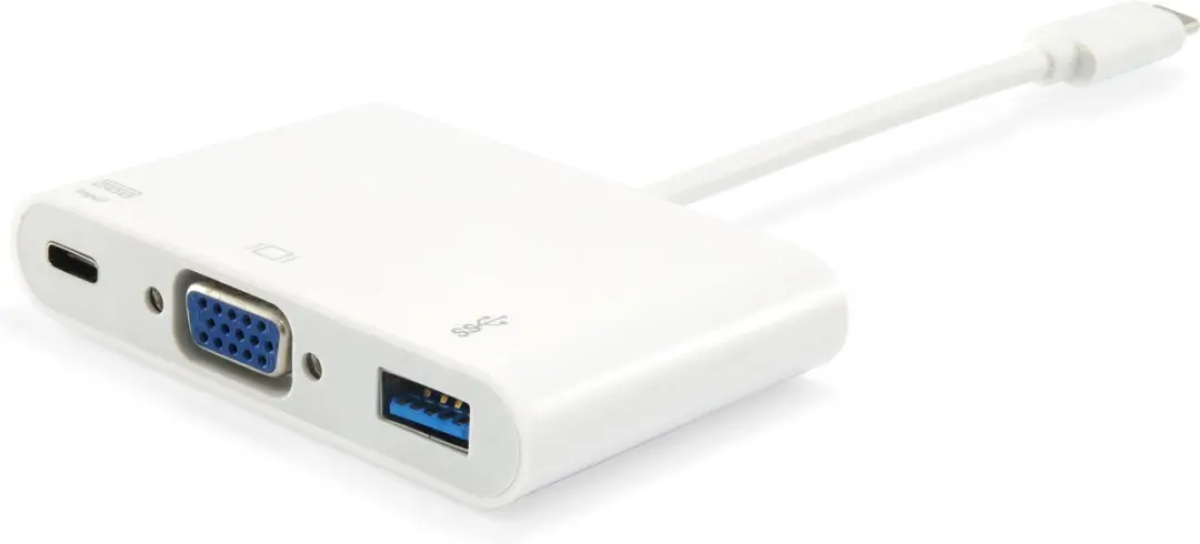 Equip 133462 laptop dock & poortreplicator USB 3.2 Gen 1 (3.1 Gen 1) Type-C Wit