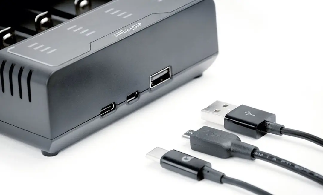 Energenie BC-USB-02 Ni-MH Li-ion Snellader - Zwart - afbeelding 6 van 6