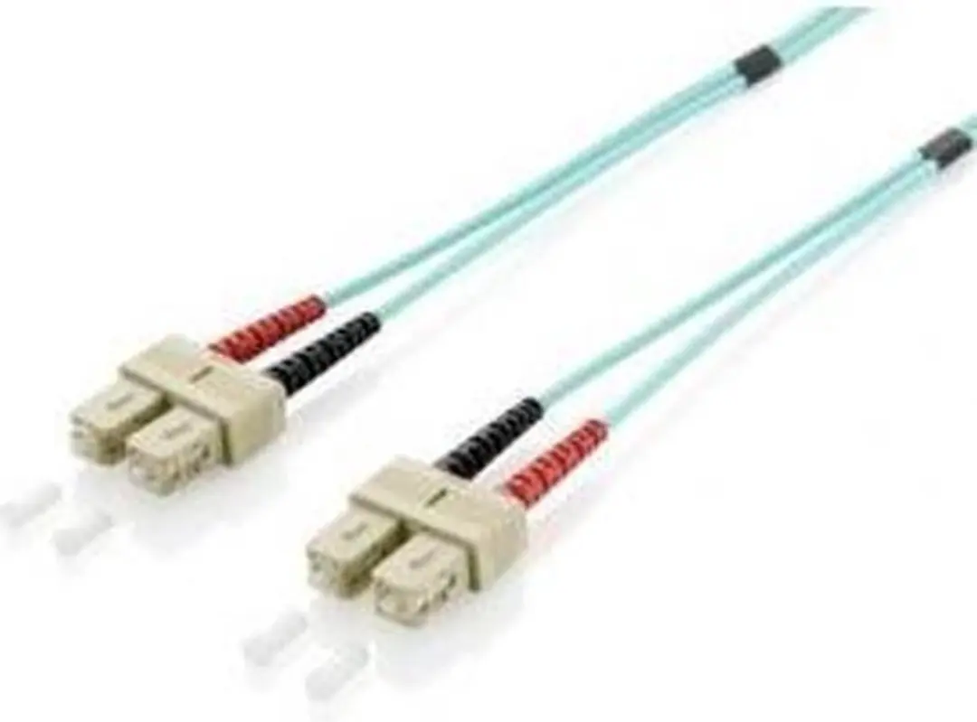 Equip 255328 Glasvezel kabel 20 meter SC OM3 turquoise