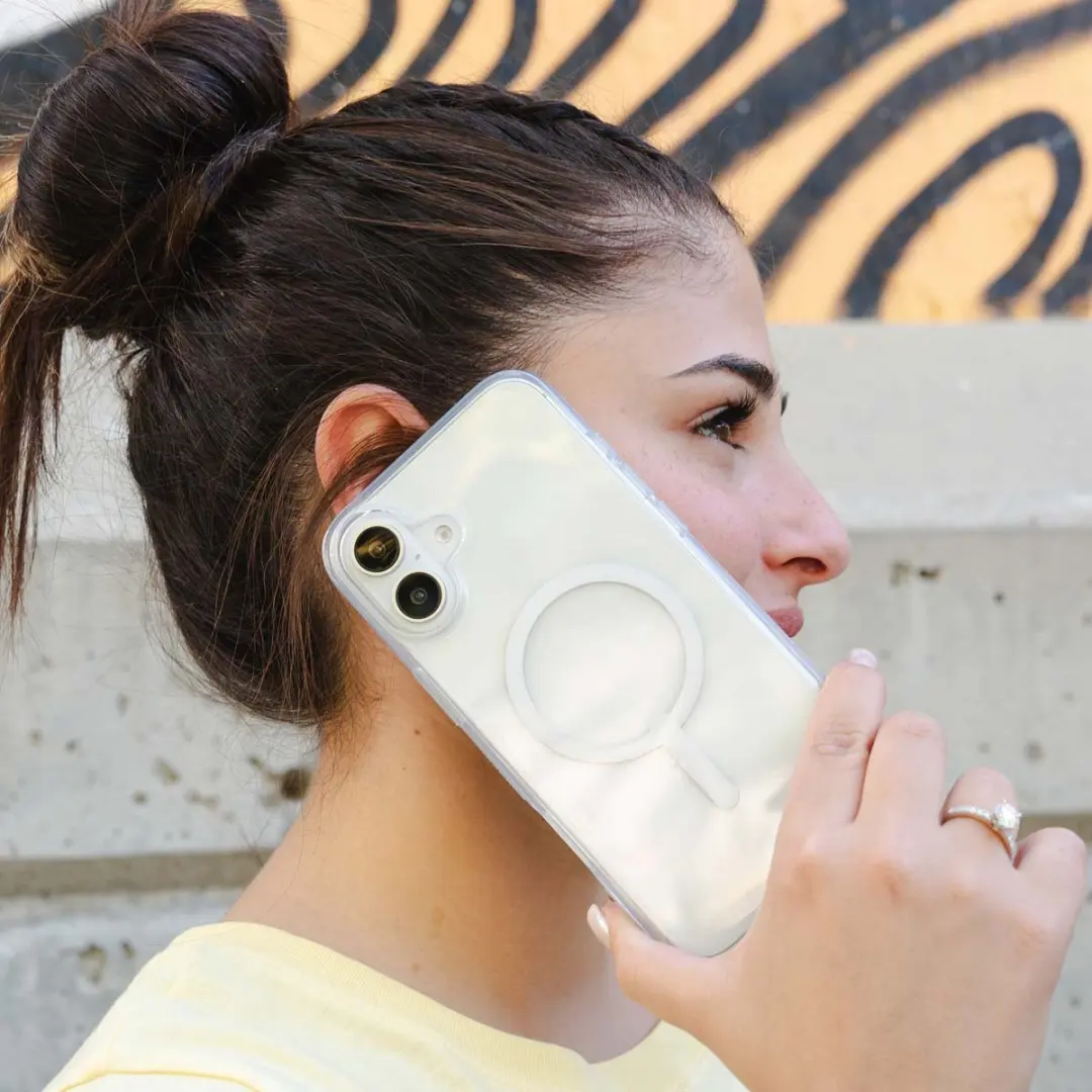 ZAGG Crystal Palace Snap Mag iPhone 16 Hoesje - 702315042 - Transparant