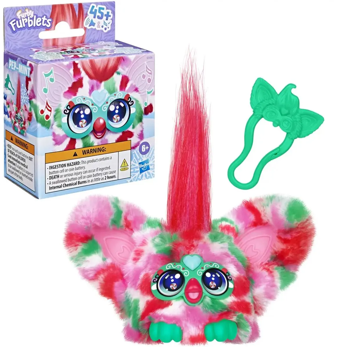 Hasbro Furby Furblets Holiday Interactieve Knuffel - Multicolor