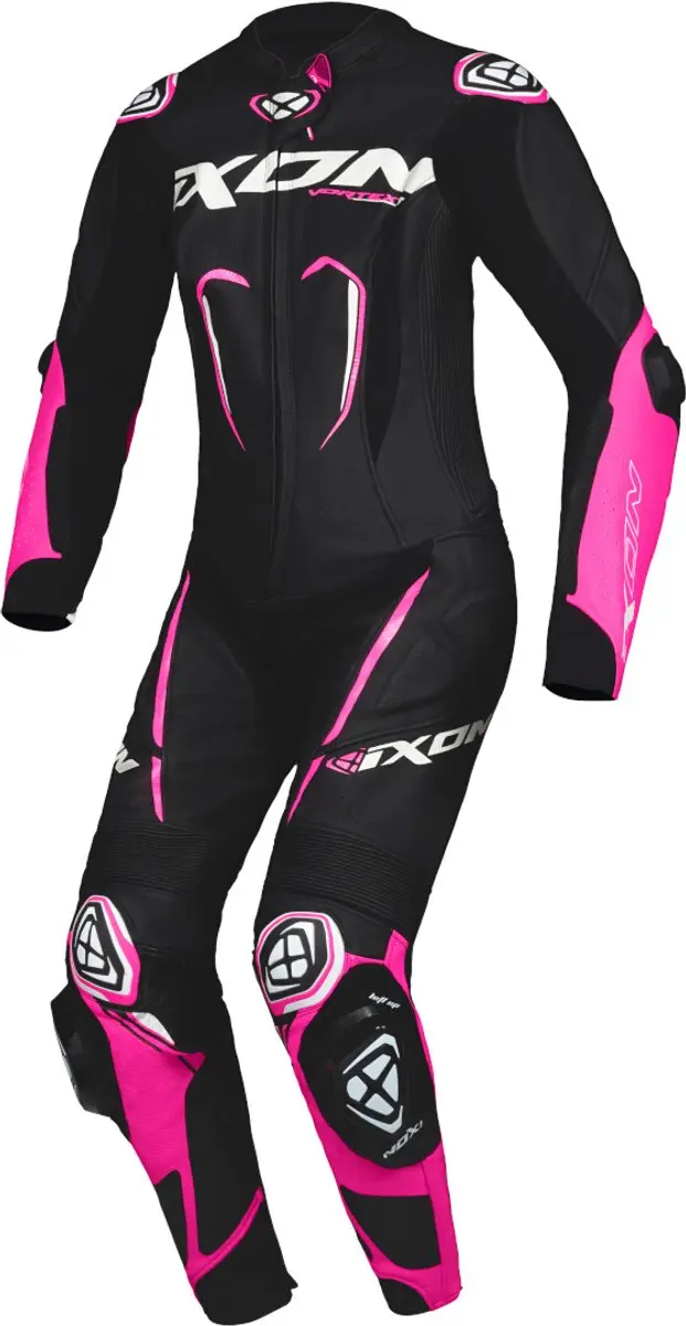 Ixon Vortex 3 Lady Zwart Roze Wit 1-Delig Motorpak