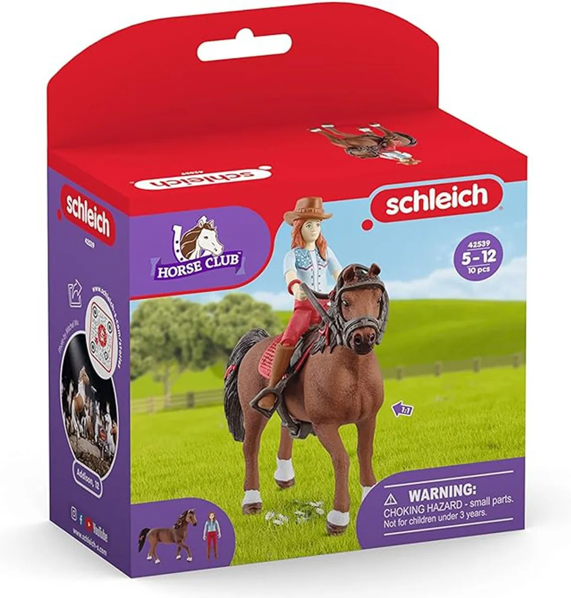 Schleich Horse Club Hannah & Cayenne Speelfigurenset 42539