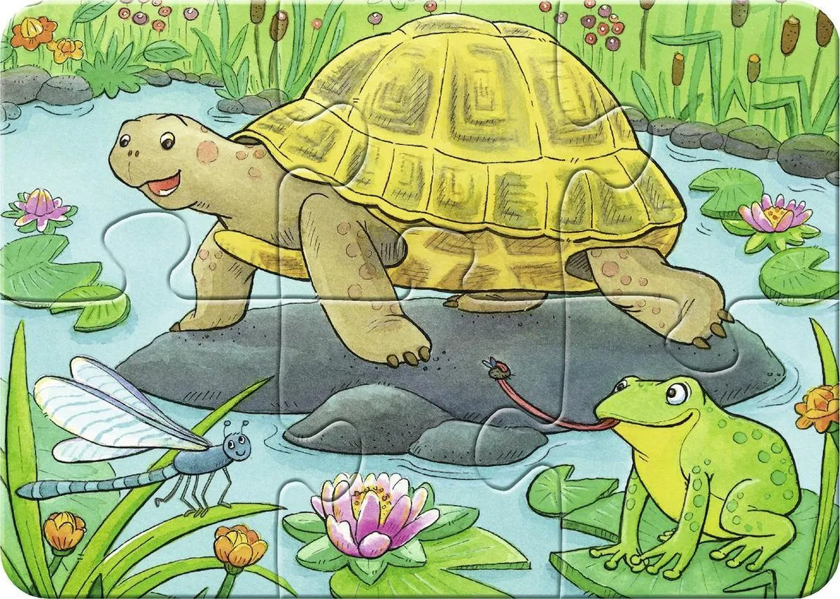 Ravensburger Schattige Huisdieren My First Puzzels - 20 Stuks (4x5) - Multicolor - afbeelding 6 van 6