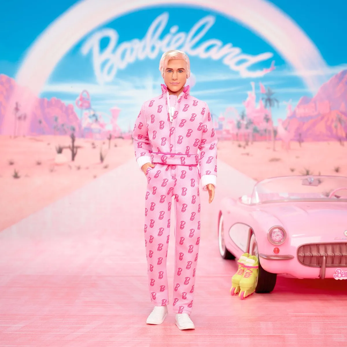 Barbie Ken Pop Met Trainingspak - Roze