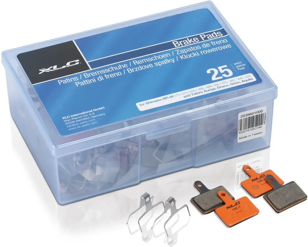 XLC remblok sh/tektro (25 stuks) set oranje