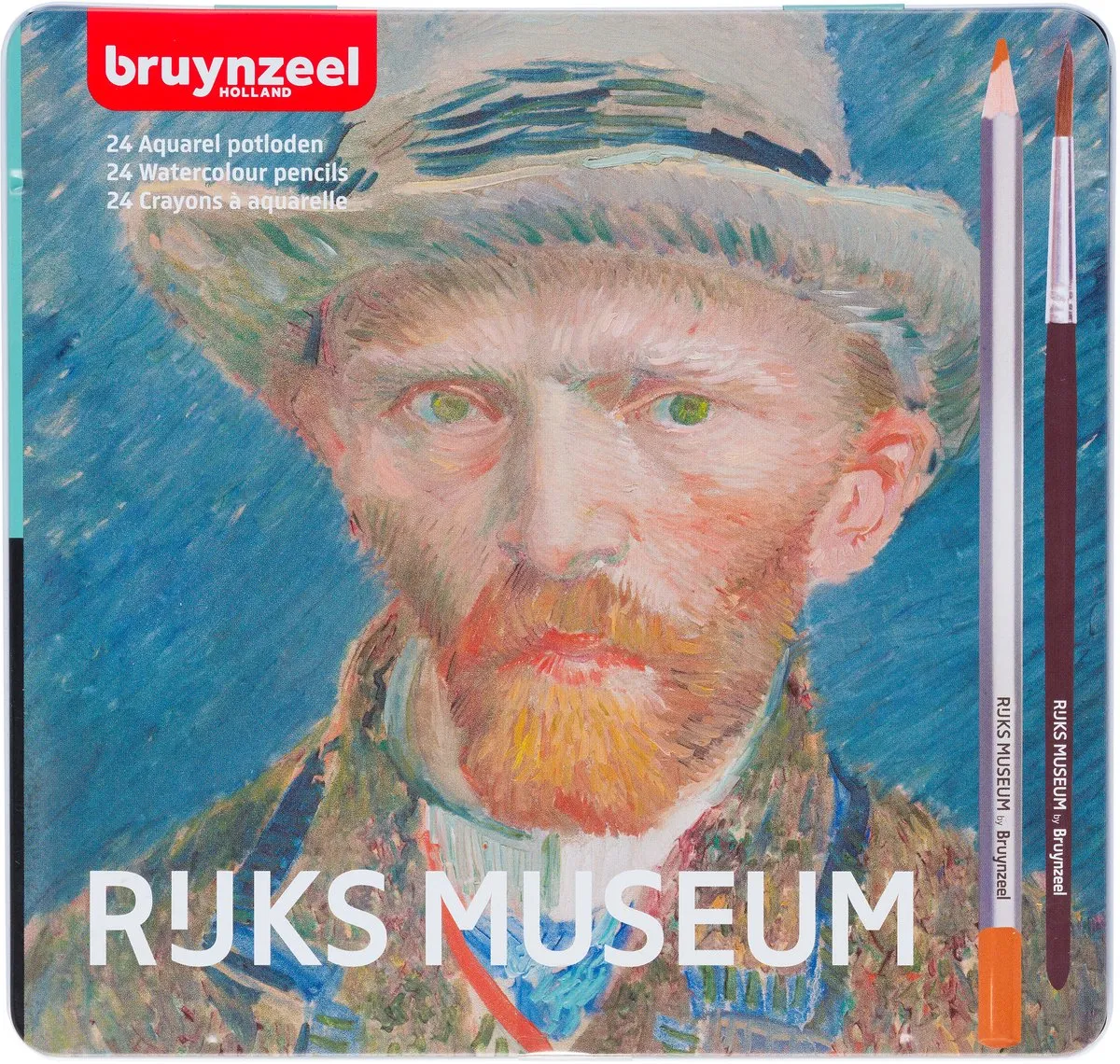 BRUYNZEEL Aquarelpotlood Rijksmuseum Van Gogh - 24 Stuks