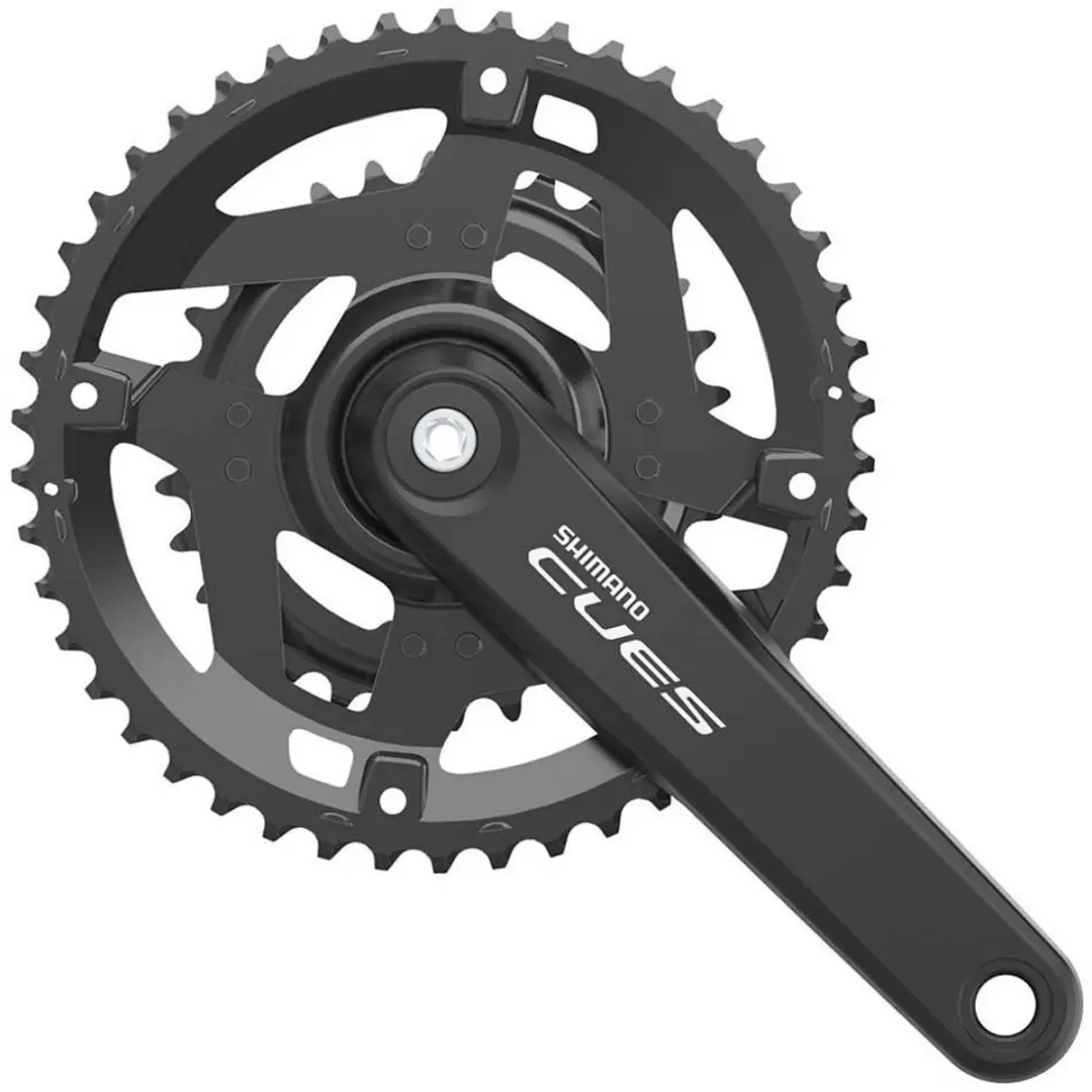 Shimano CUES FC-U4010-2 Crankstel 170 mm 46-30T 2x Voor 9/10-Speed Fietsen