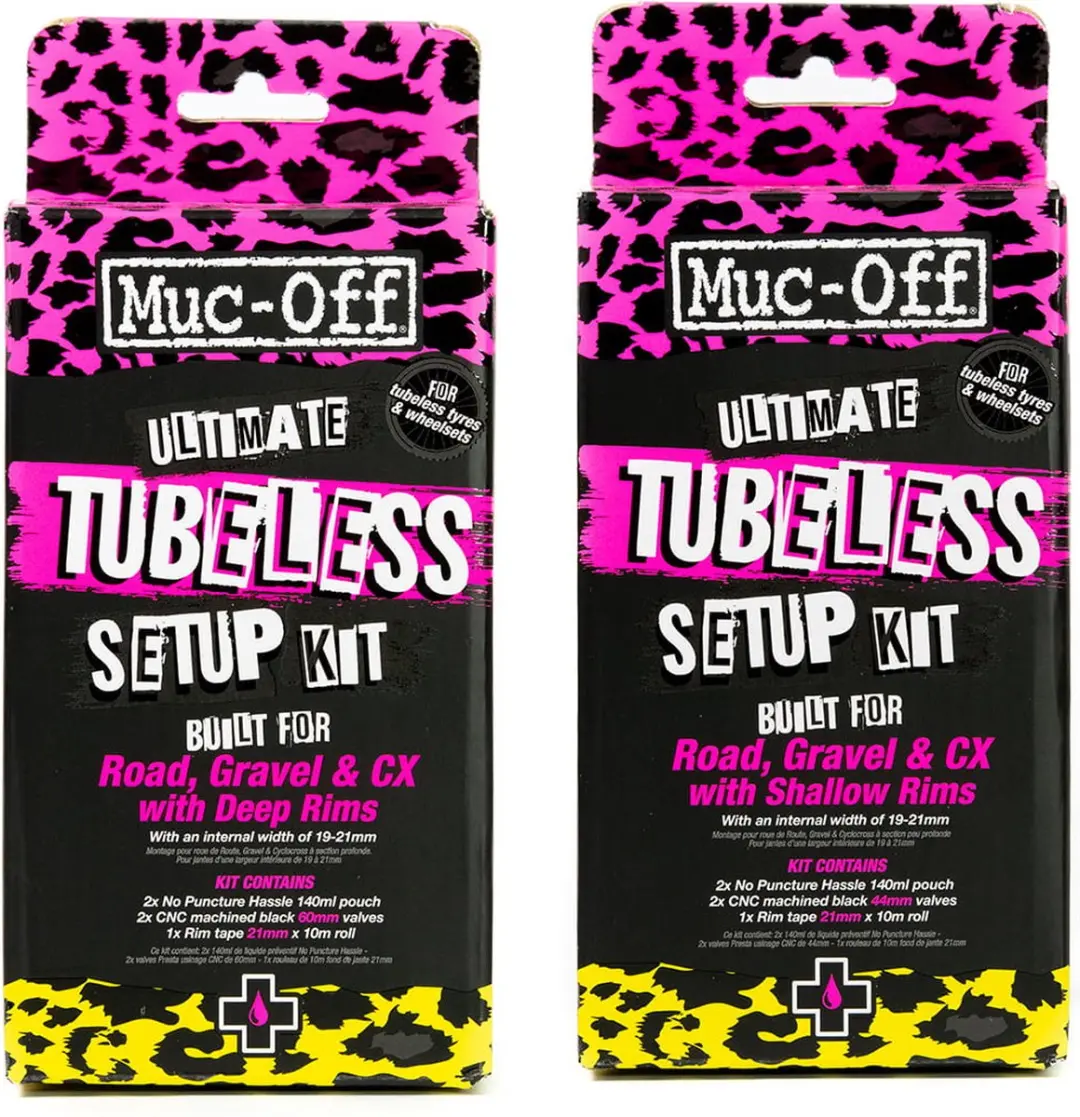 Muc-Off Ultimate Tubeless Kit Road 44mm - 140ml