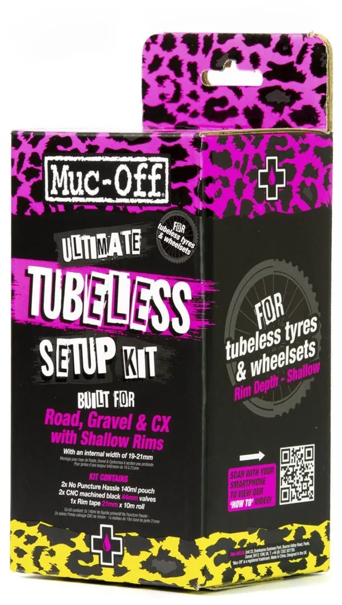 Muc-Off Ultimate Tubeless Kit Road 44mm - 140ml