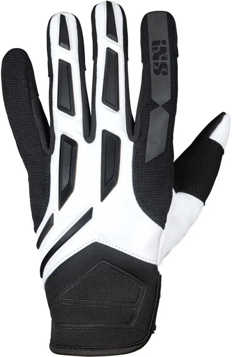 IXS Pandora-Air 2.0 Zwart Wit Cross Handschoenen