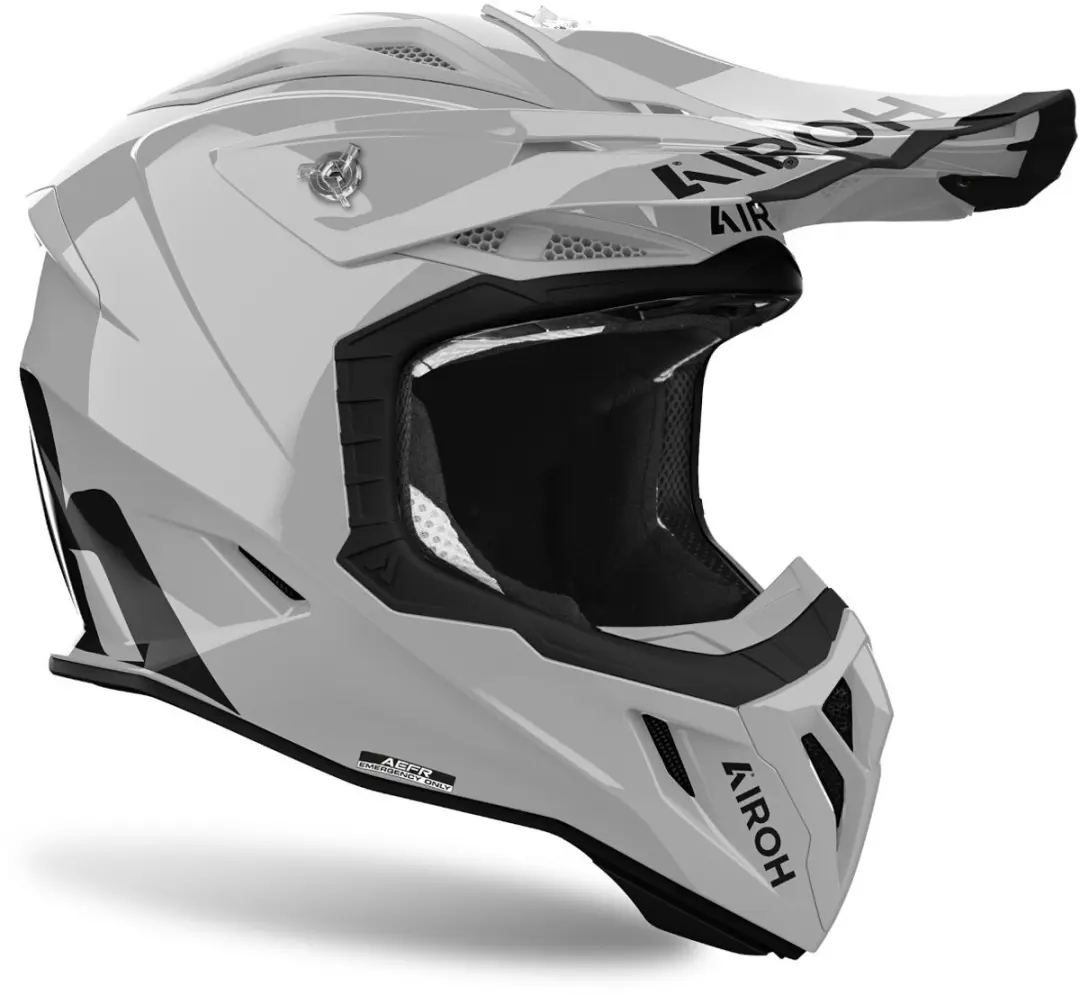 Airoh Aviator Ace 2 Solid Grey Motocrosshelm - Maat S
