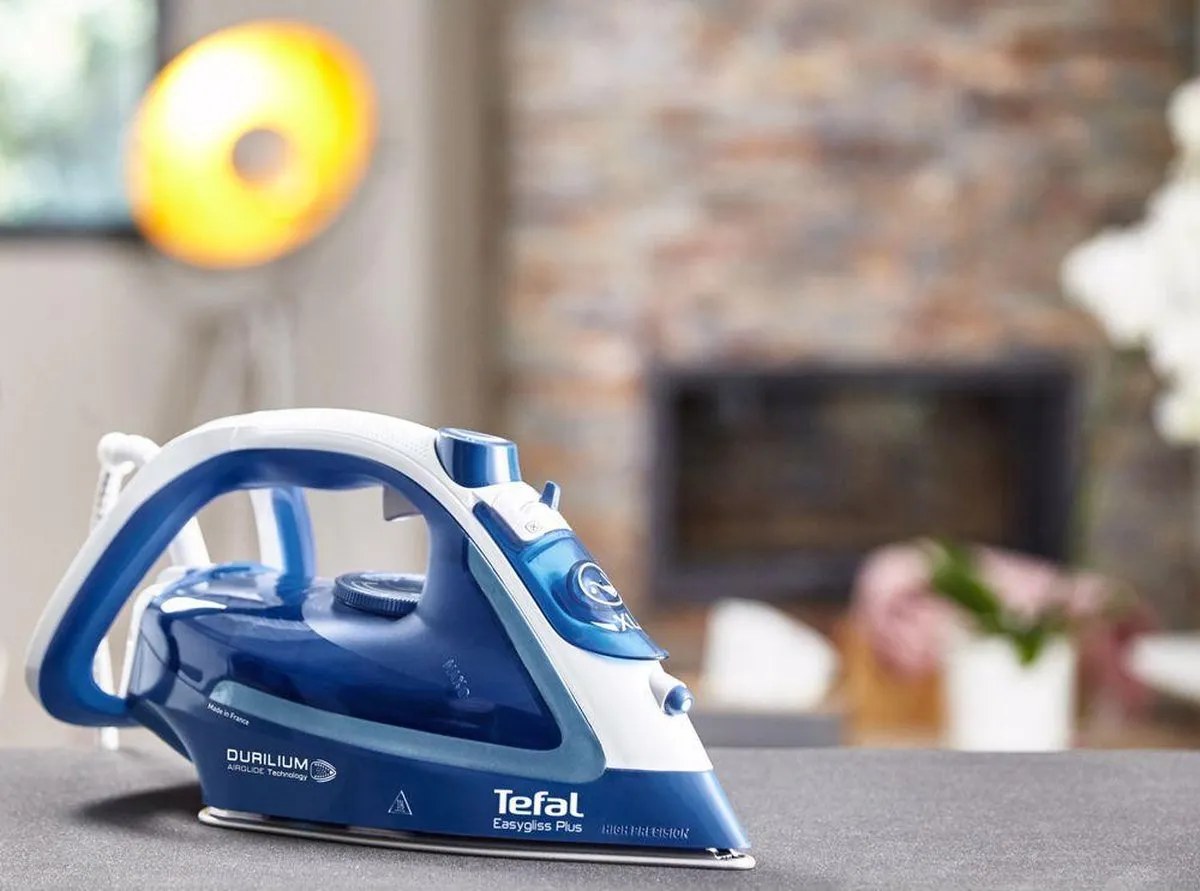 Tefal Easygliss Plus FV5735 Stoomstrijkijzer - 2500W - Blauw - afbeelding 6 van 6