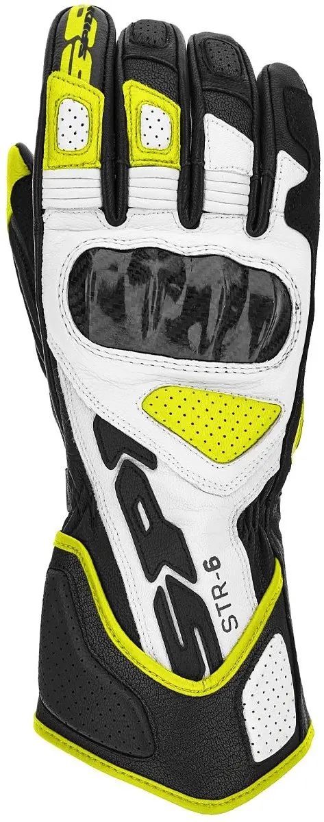Spidi STR-6 Zwart Fluogeel Handschoenen
