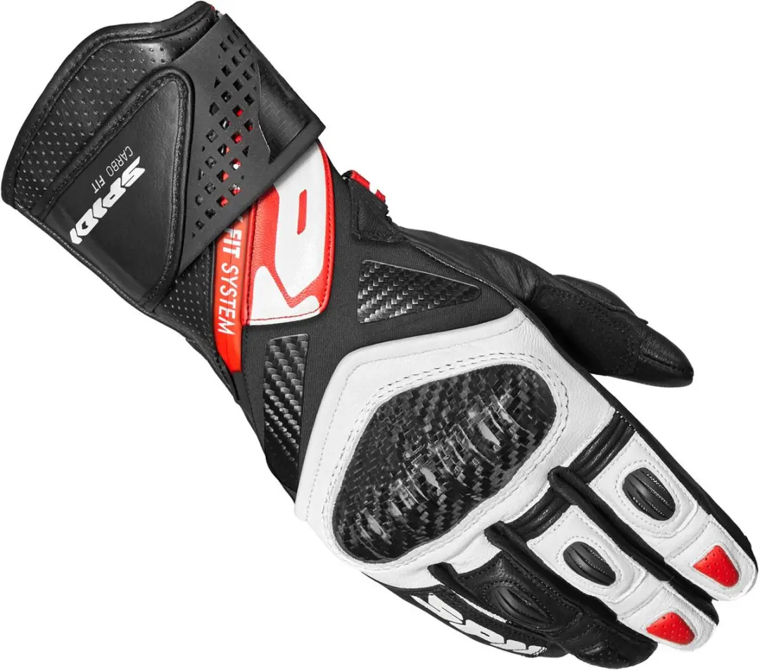 Spidi Carbo Rood Handschoenen