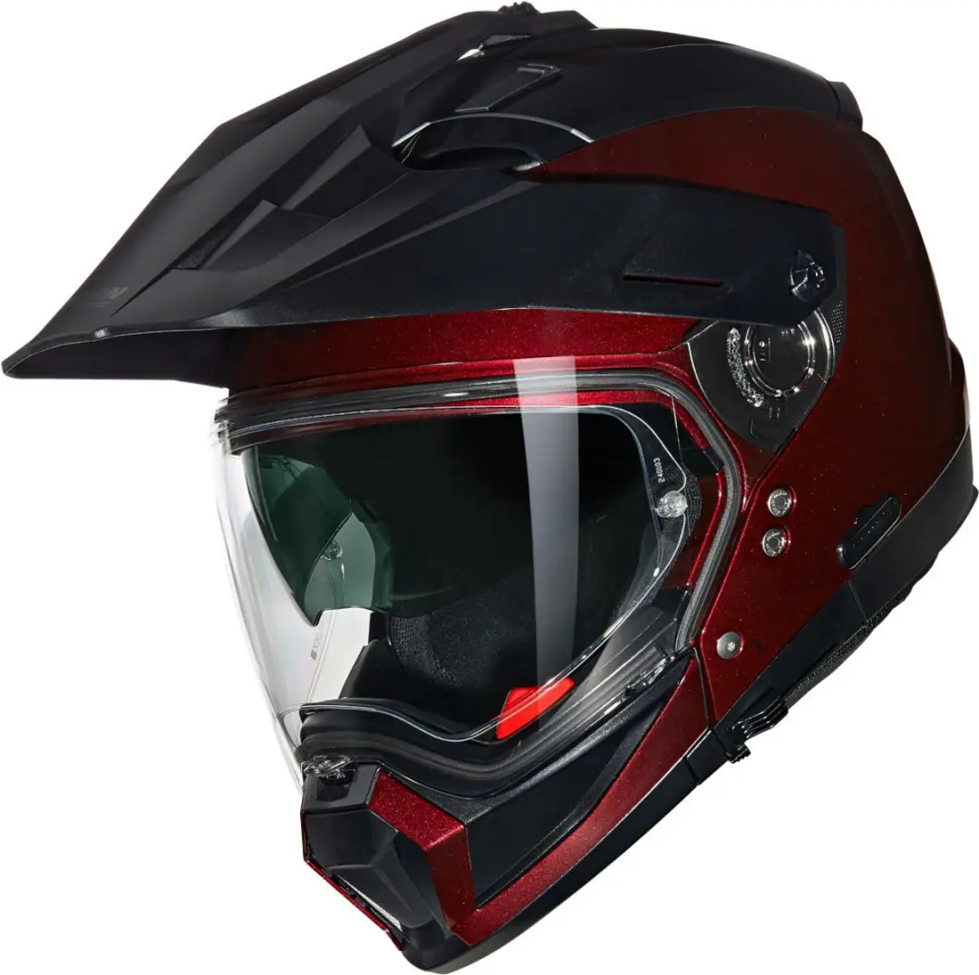 Nolan N70-2 X 06 Classico Nobile 321 Visceraal Rood Zwart Glossy Multi Helm