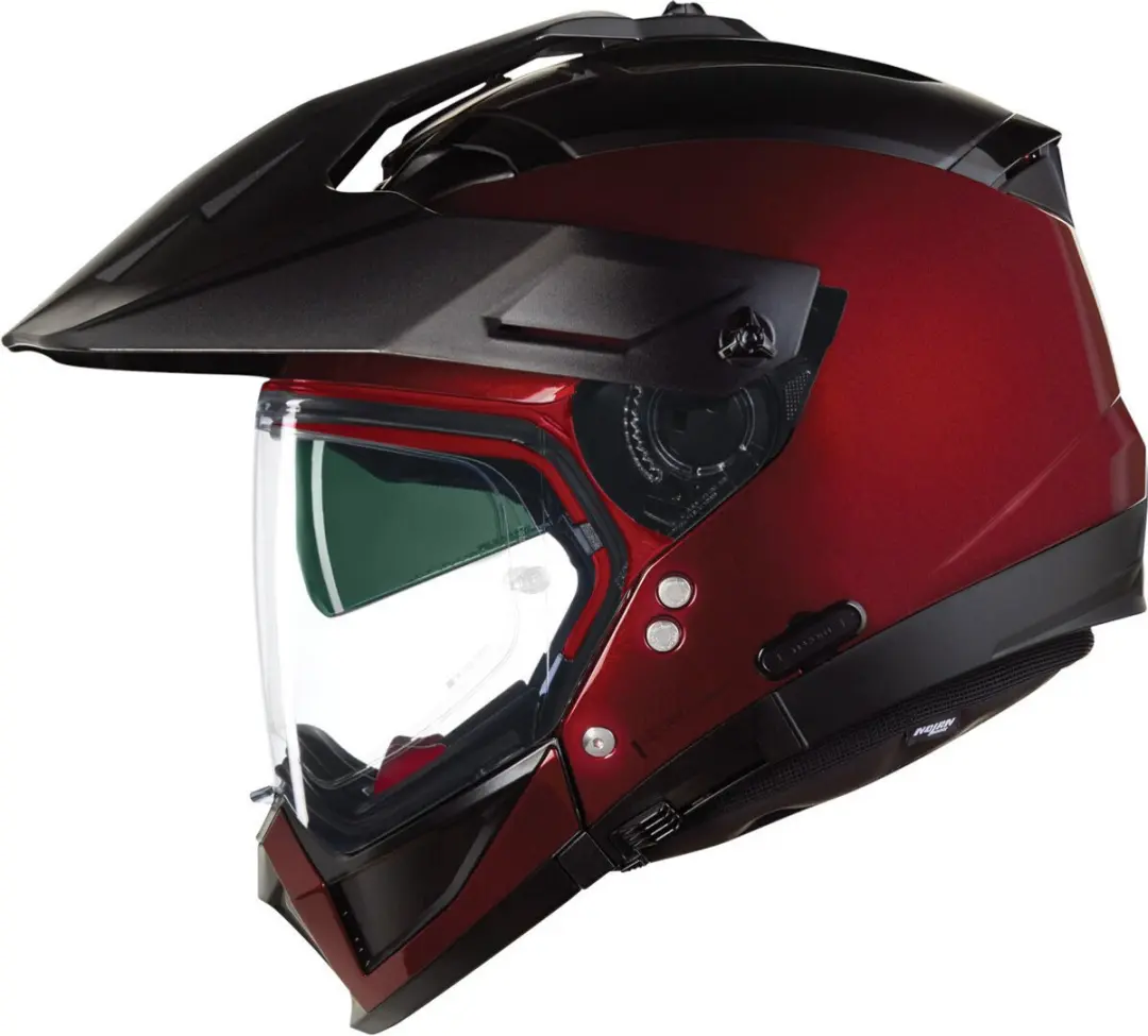 Nolan N70-2 321 Visceraal Rood Glossy Helm - S - afbeelding 6 van 6