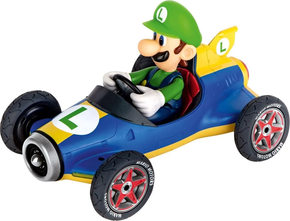 Carrera Mario Kart Mach8 Luigi Speelgoedauto 1:43 - Multi