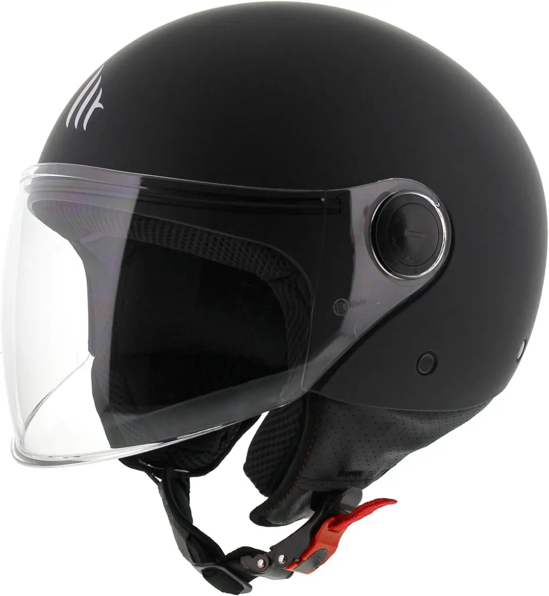 MT Helm Street Solid mat zwart maat XL