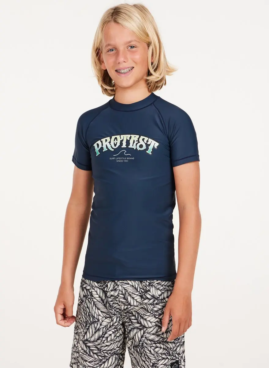 Protest Prtnizzo Jr UV Shirt Jongens - 104 - Nightsky Navy