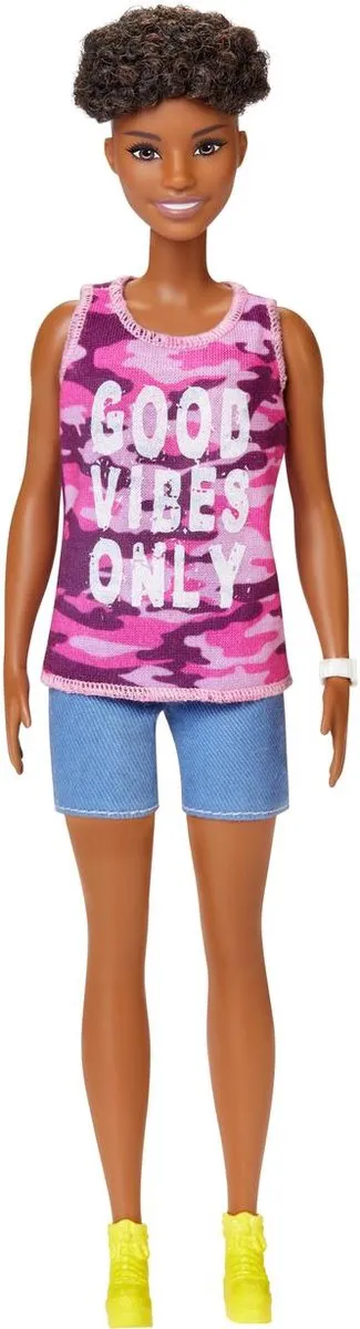 Barbie Fashionistas Pop #128 - Multi Color