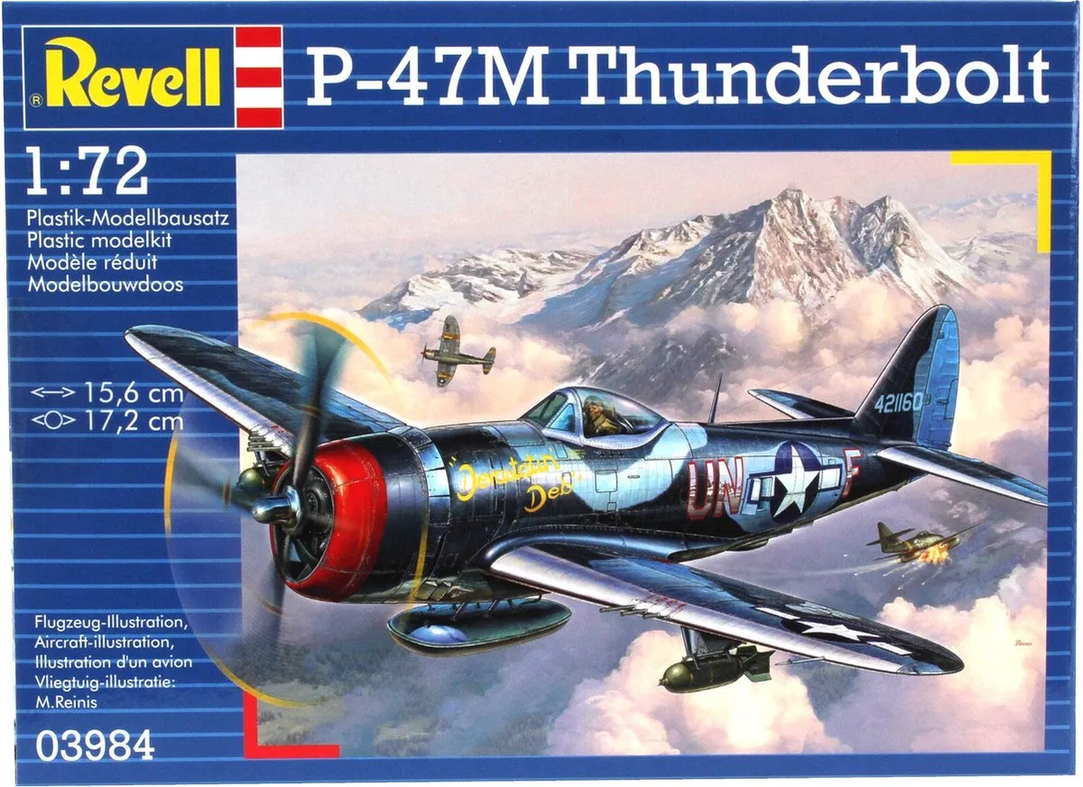 Revell 03984 P-47 M Thunderbolt Modelbouwpakket