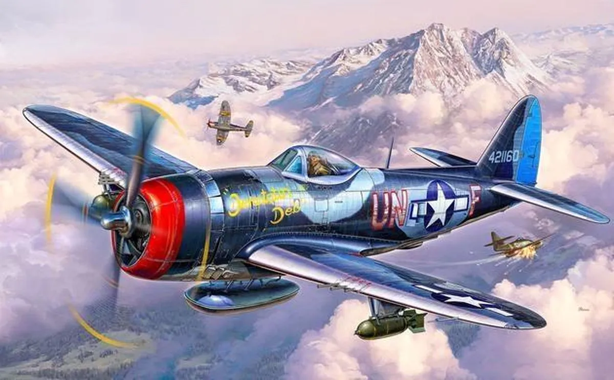 Revell 03984 P-47 M Thunderbolt Modelbouwpakket - 1:72 - Multi