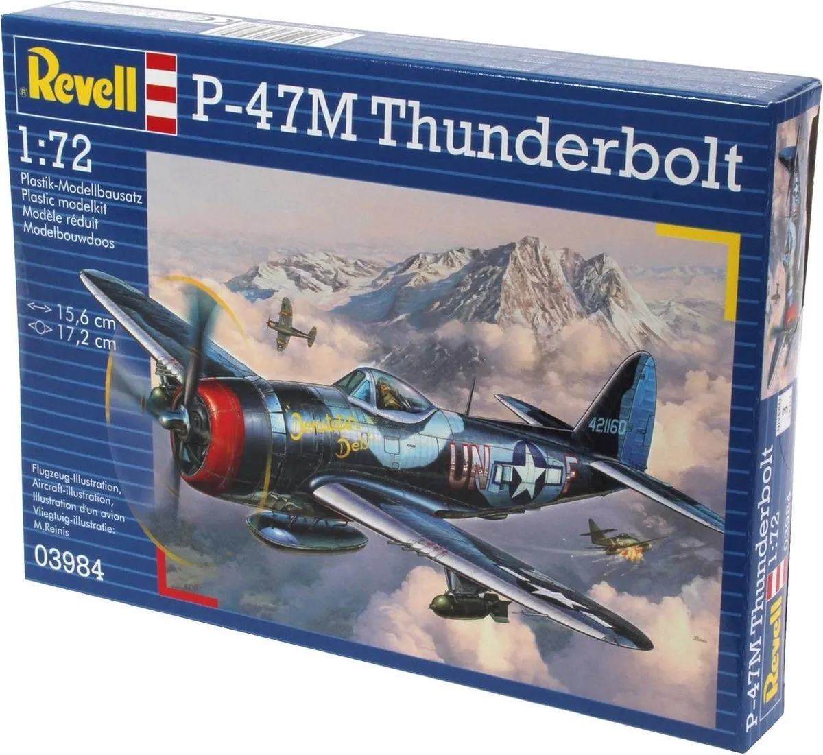 Revell 03984 P-47 M Thunderbolt Modelbouwpakket - 1:72 - Multi