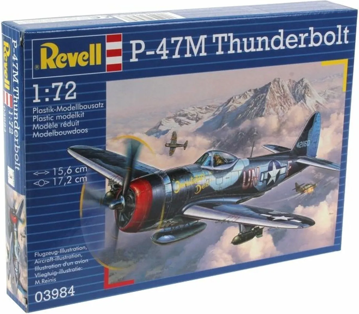 Revell 03984 P-47 M Thunderbolt Modelbouwpakket - 1:72 - Multi