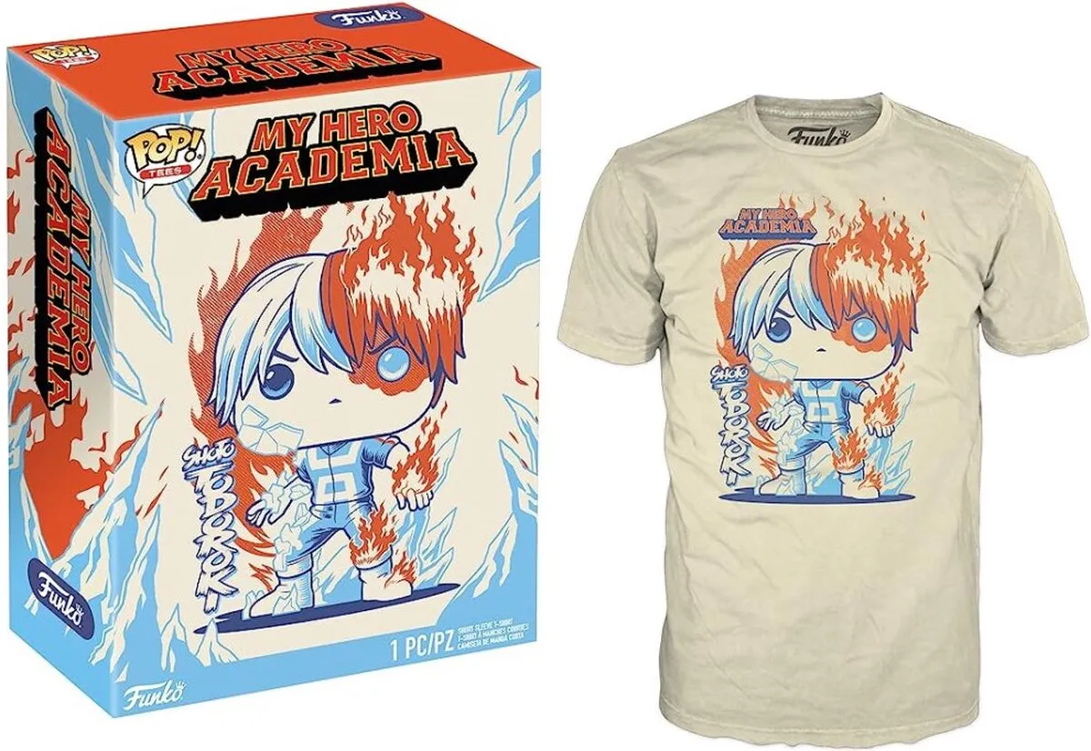 Funko Boxed Tee My Hero Academia Shoto Todoroki - M