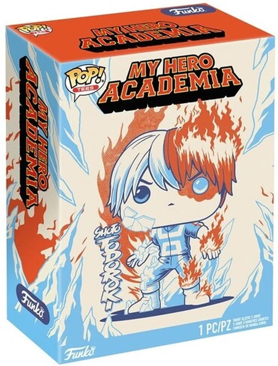 Funko Boxed Tee My Hero Academia Shoto Todoroki - M