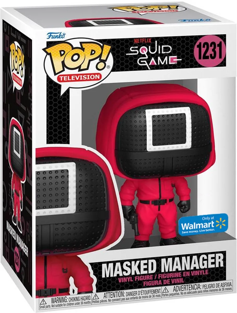 Funko Pop! Netflix Squid Game Masked Manager #1231 - afbeelding 2 van 4