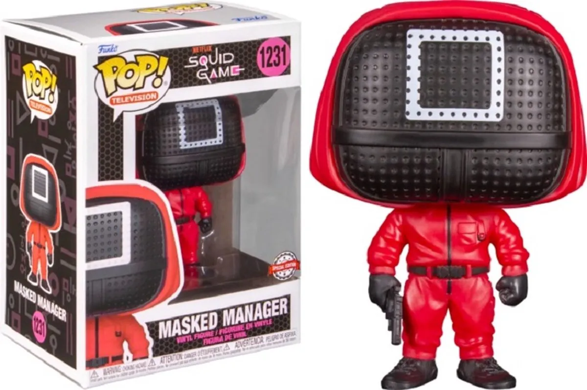 Funko Pop! Netflix Squid Game Masked Manager #1231 - afbeelding 3 van 4
