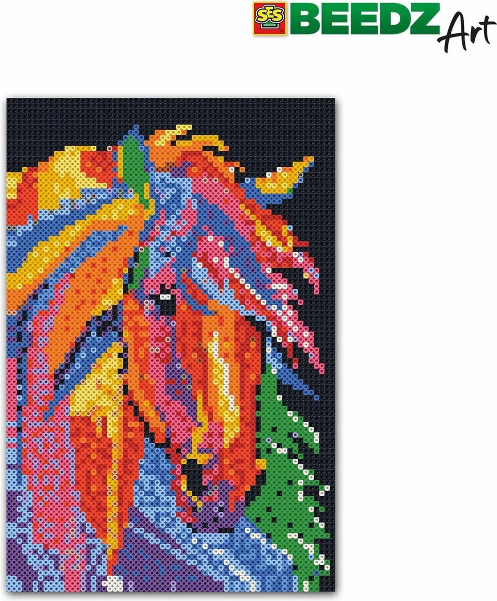 SES Creative Beedz Art Paard Fantasie Strijkralen - 7000 Stuks